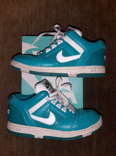 Supreme × Nike SB Air Force 2 Low "New Emerald"