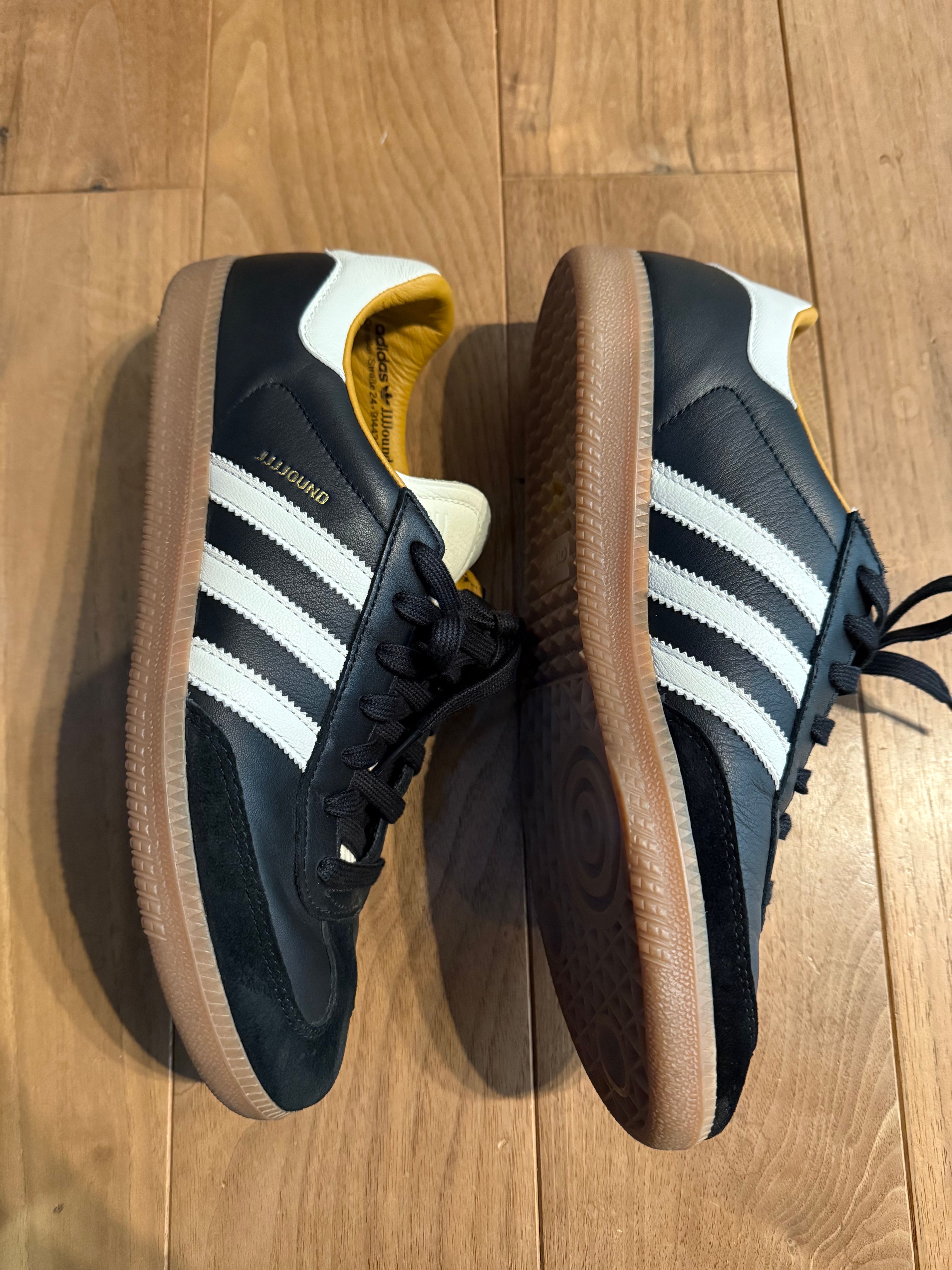 JJJJound × adidas Samba OG "Core Black/Off White/Gum"