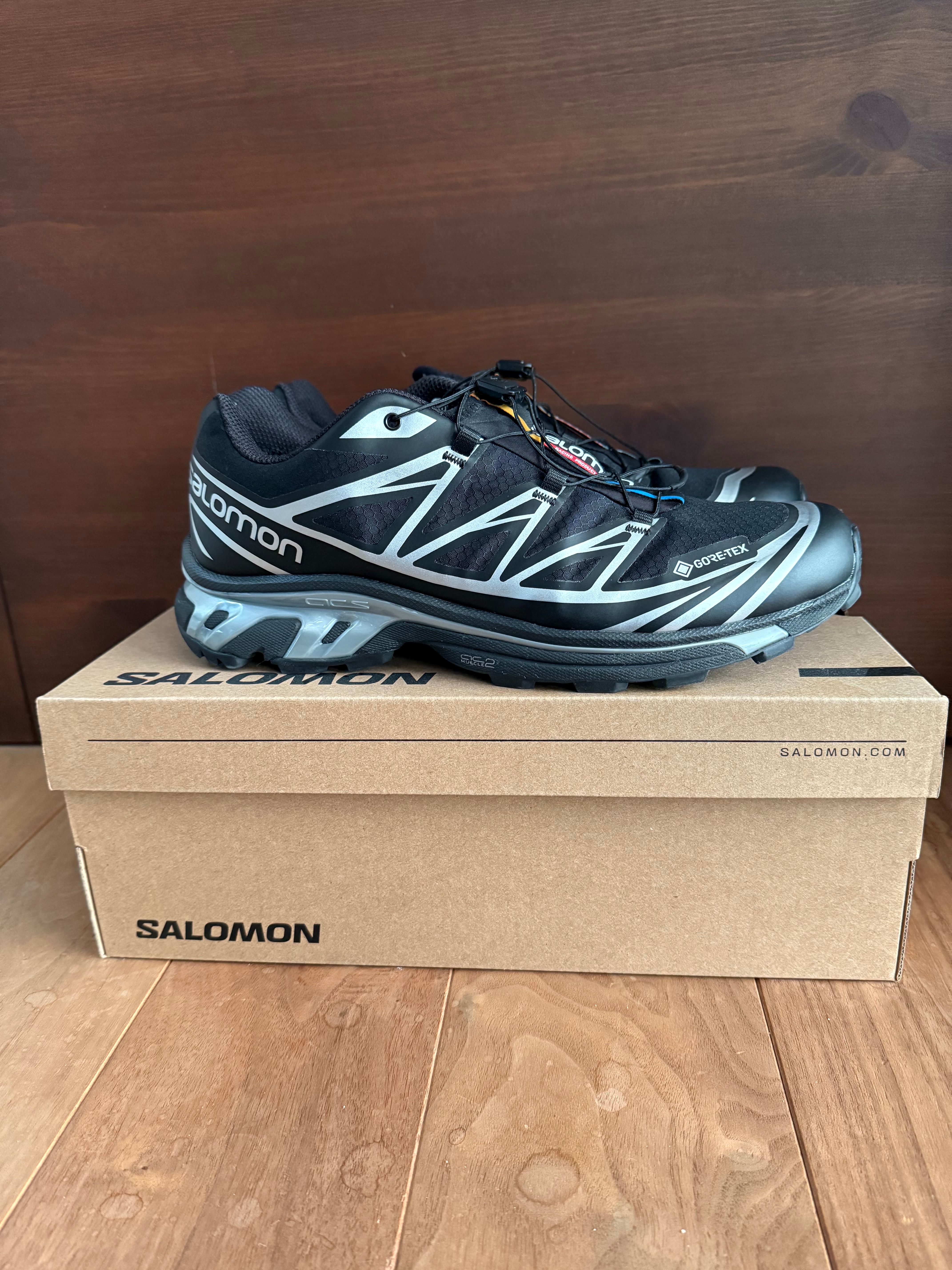 Salomon XT-6 GORE-TEX "Black/Footwear Silver"