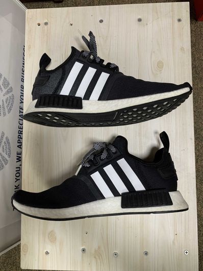 atmos × adidas NMD R1 "Core Black"