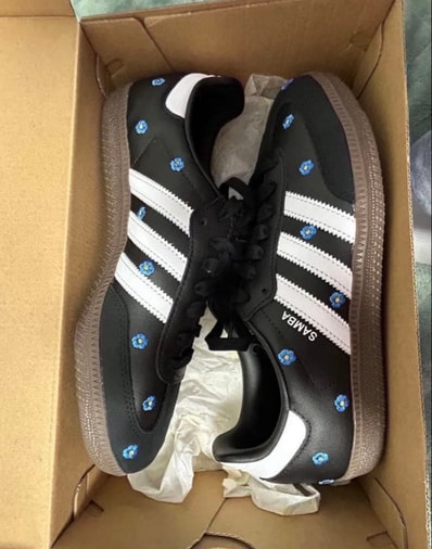 adidas Women's Samba OG "Core Black/Footwear White/Gum"