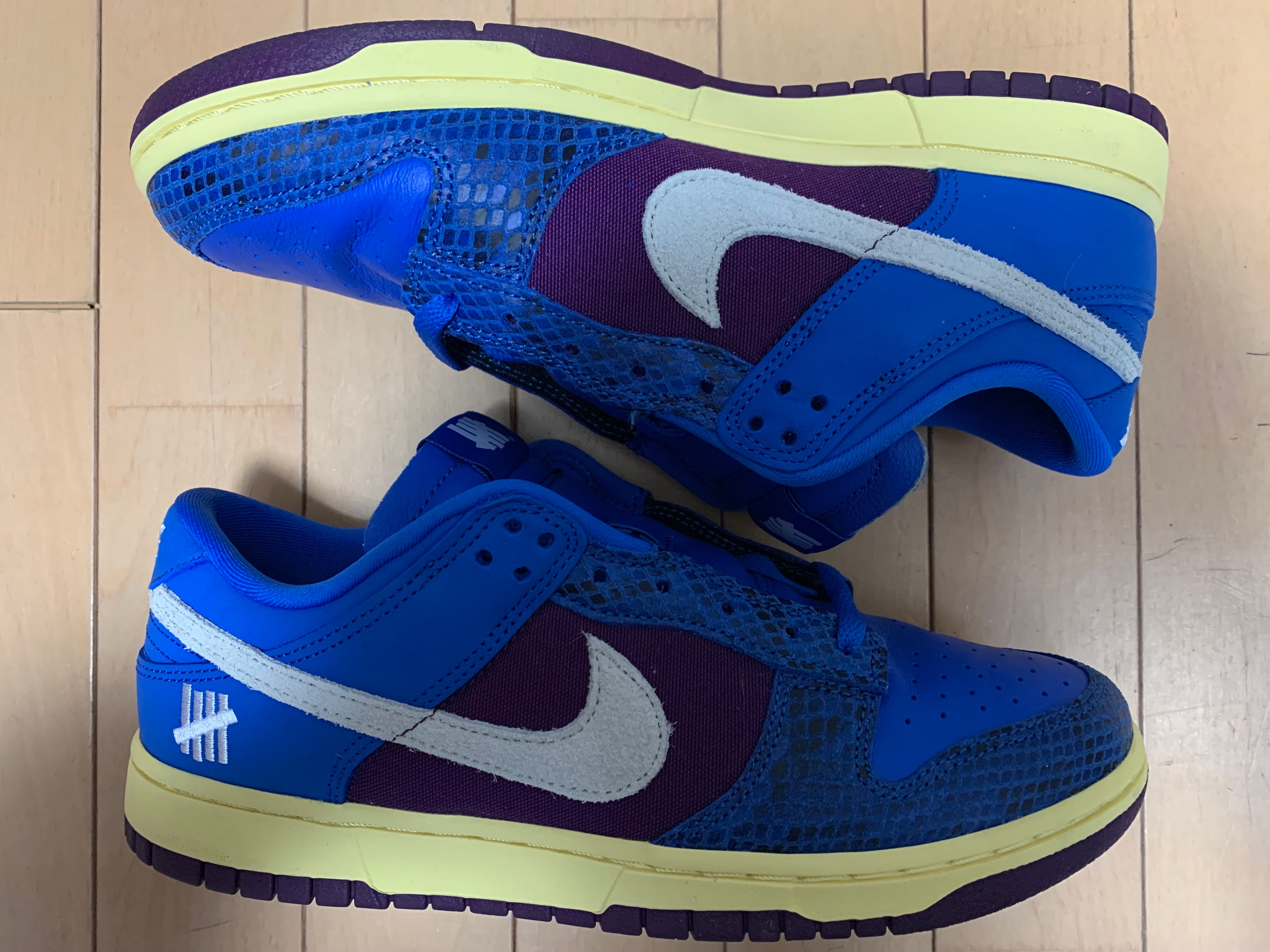 UNDEFEATED × Nike Dunk Low SP "Royal"