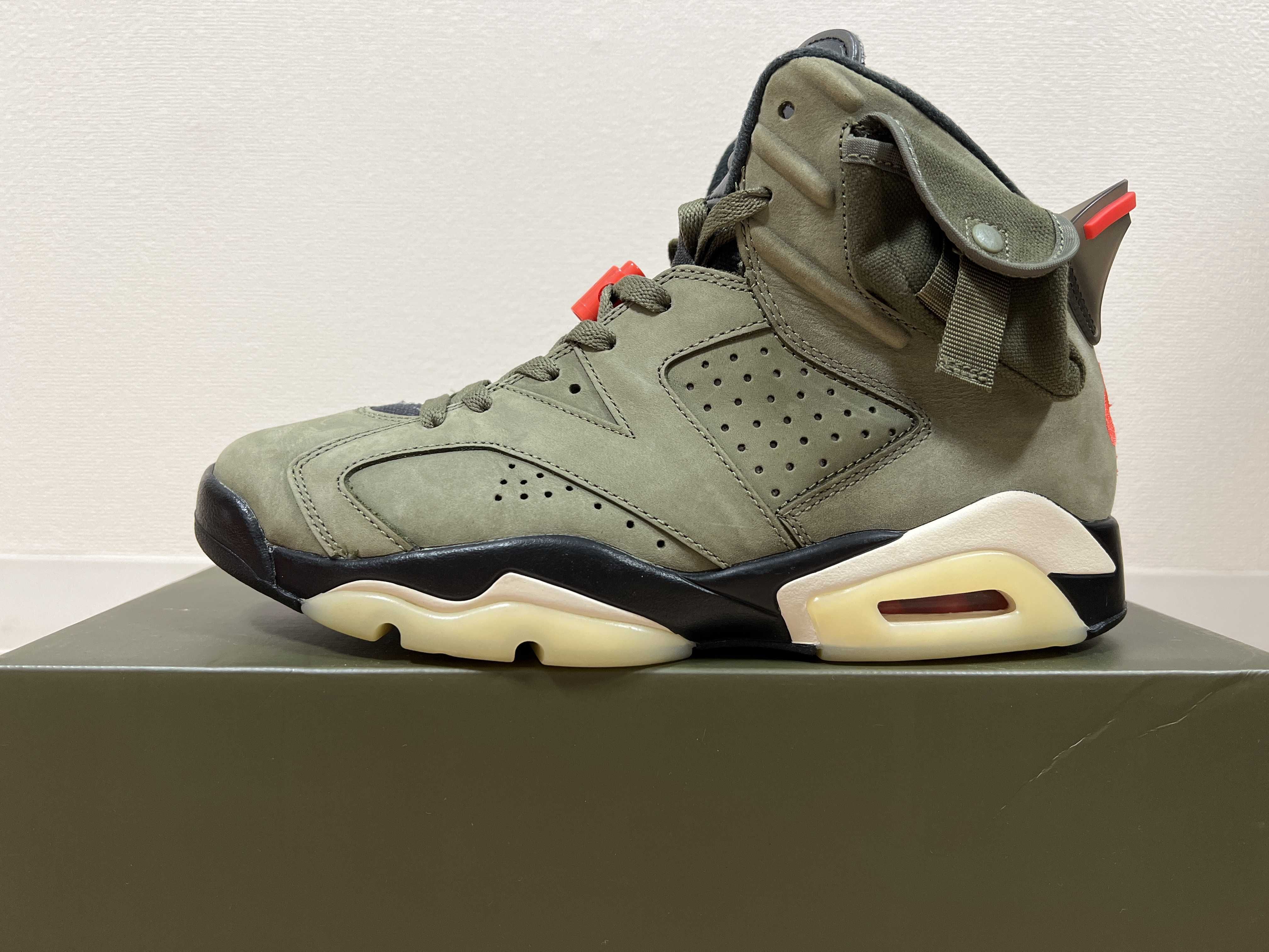 Travis Scott × Nike Air Jordan 6 Retro "Medium Olive"
