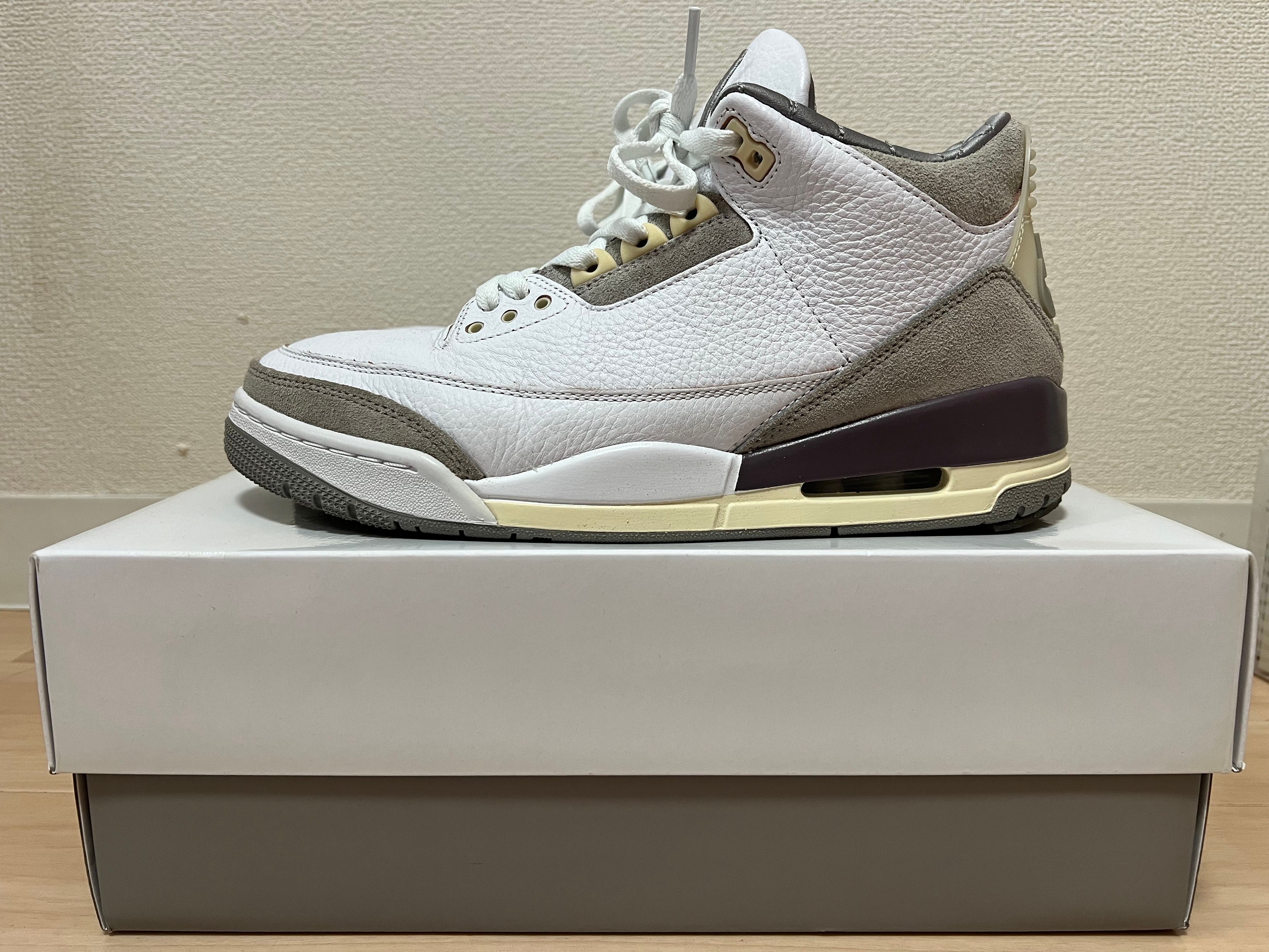 A Ma Maniere × Nike Women's Air Jordan 3 Retro SP "White/Medium Grey Violet Ore"
