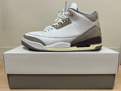 A Ma Maniere × Nike Women's Air Jordan 3 Retro SP "White/Medium Grey Violet Ore"