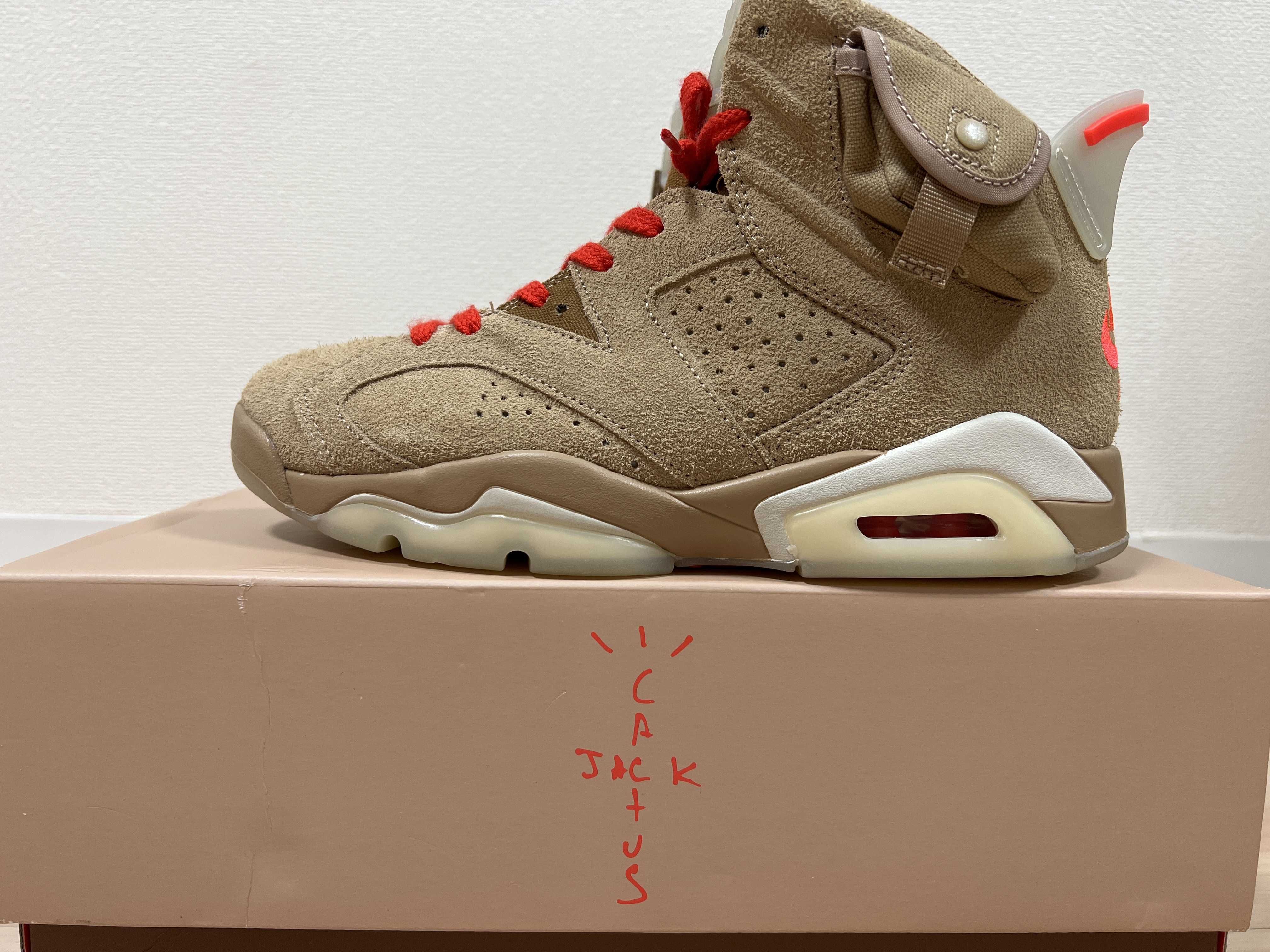 Travis Scott × Nike Air Jordan 6 "British Khaki"