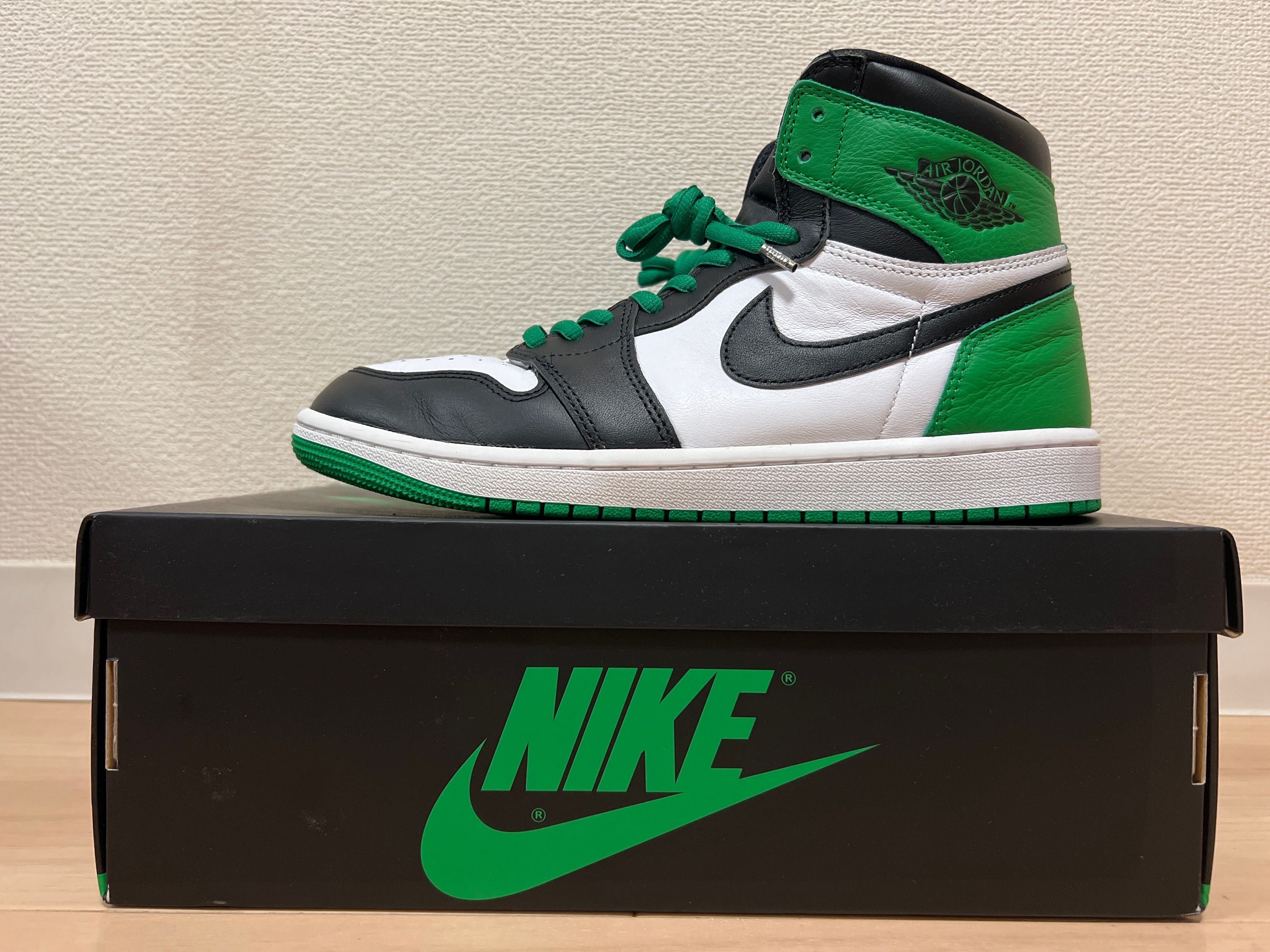 Nike Air Jordan 1 Retro High OG "Celtics/Black and Lucky Green" (2023)
