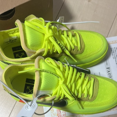 Off-White × Nike Air Force 1 Low "Volt"