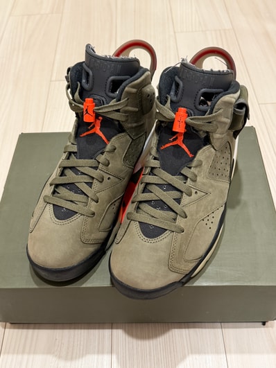 Travis Scott × Nike Air Jordan 6 Retro "Medium Olive"