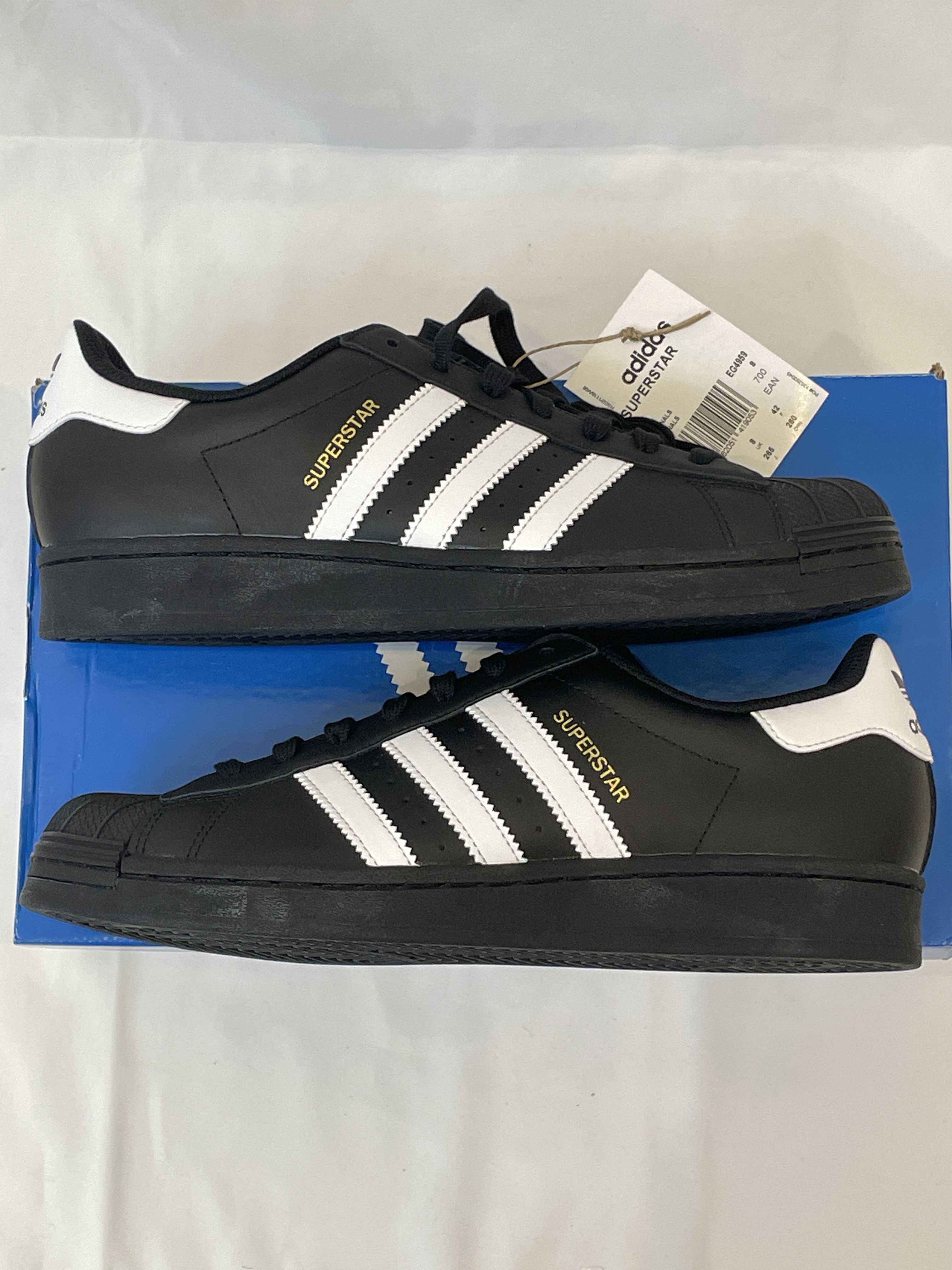 adidas Superstar "Core Black/Footwear White"