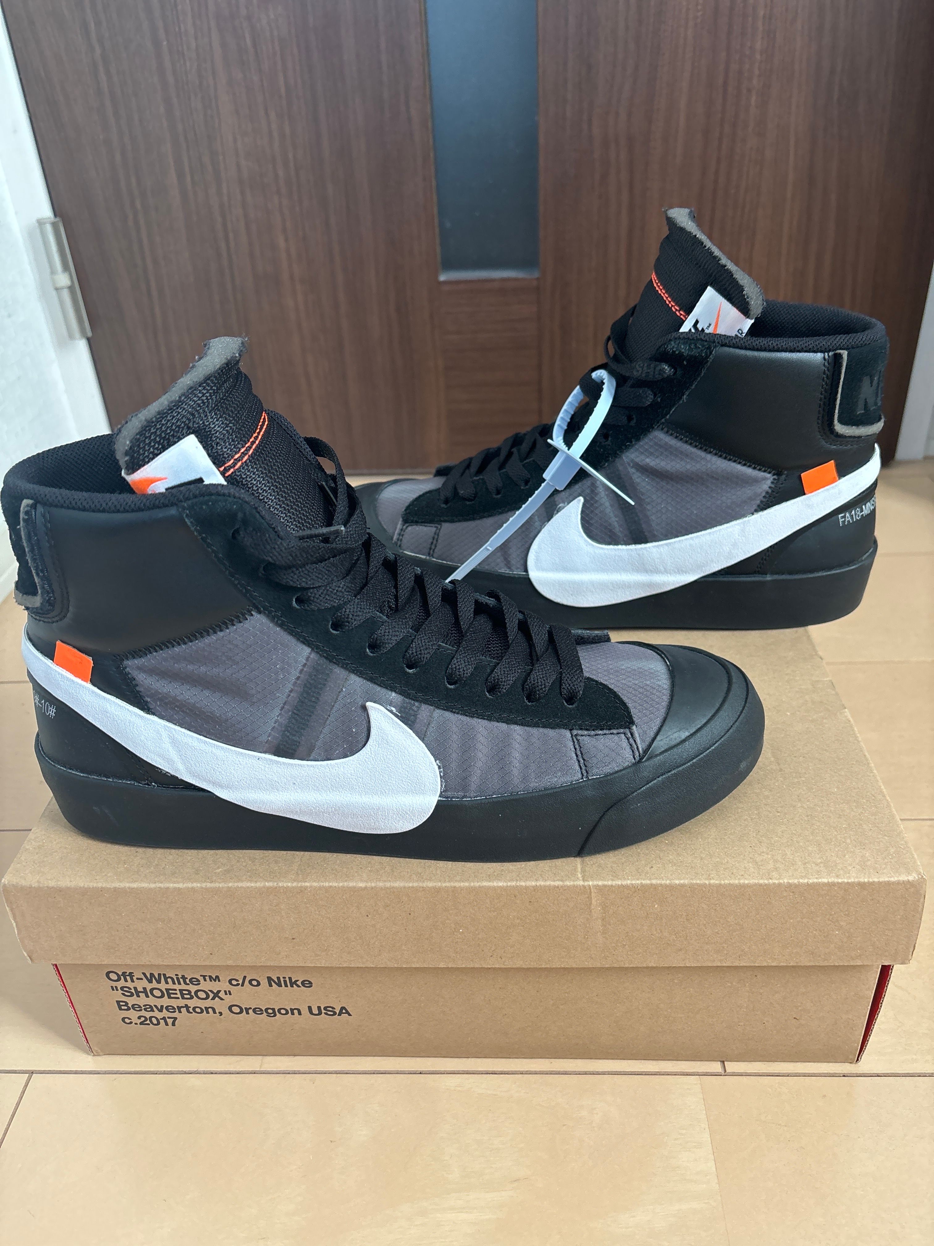 Off-White × Nike Blazer Studio Mid "Grim Reaper"