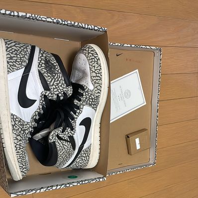 Nike Air Jordan 1 High OG "White Cement/Safari"