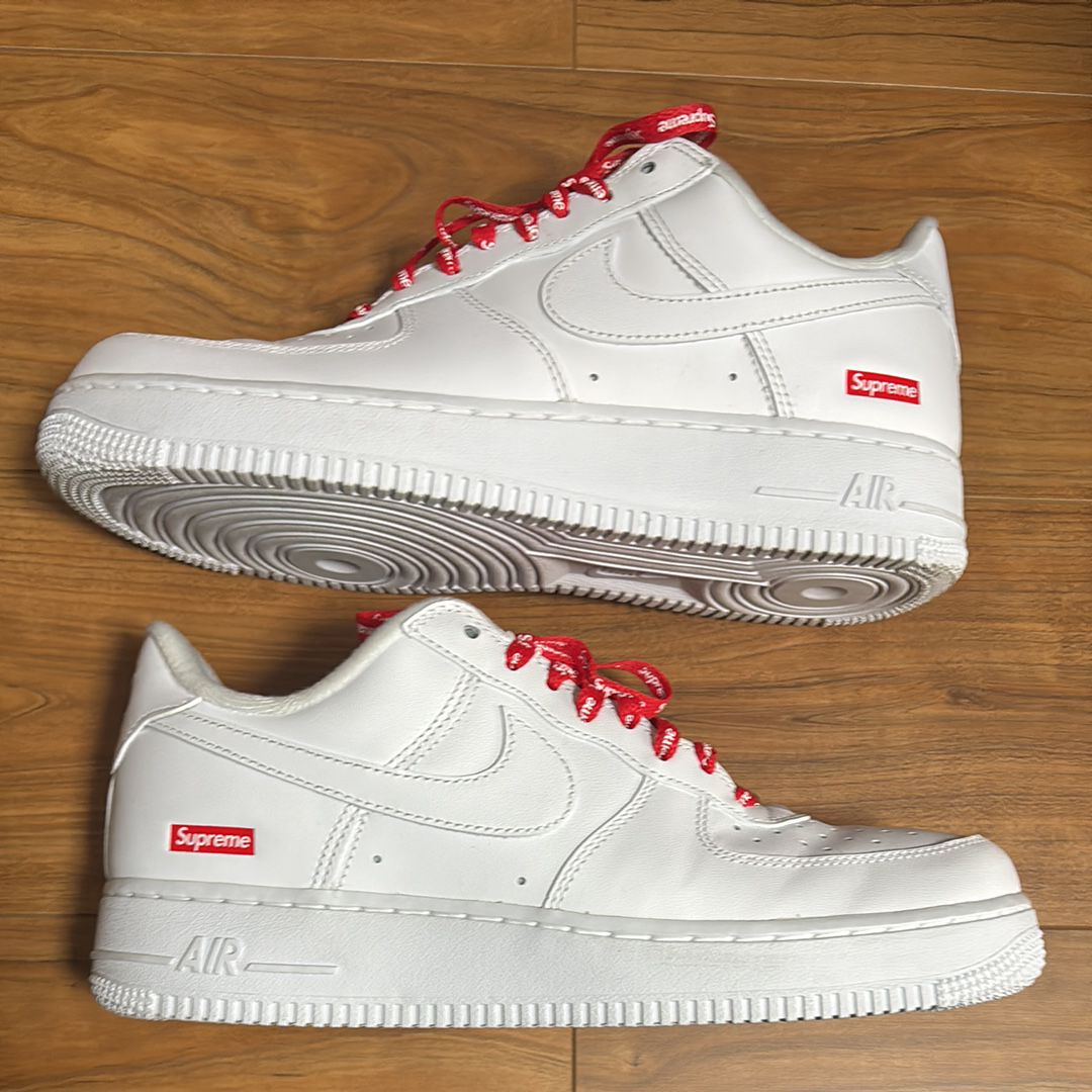 Supreme × Nike Air Force 1 Low "White"