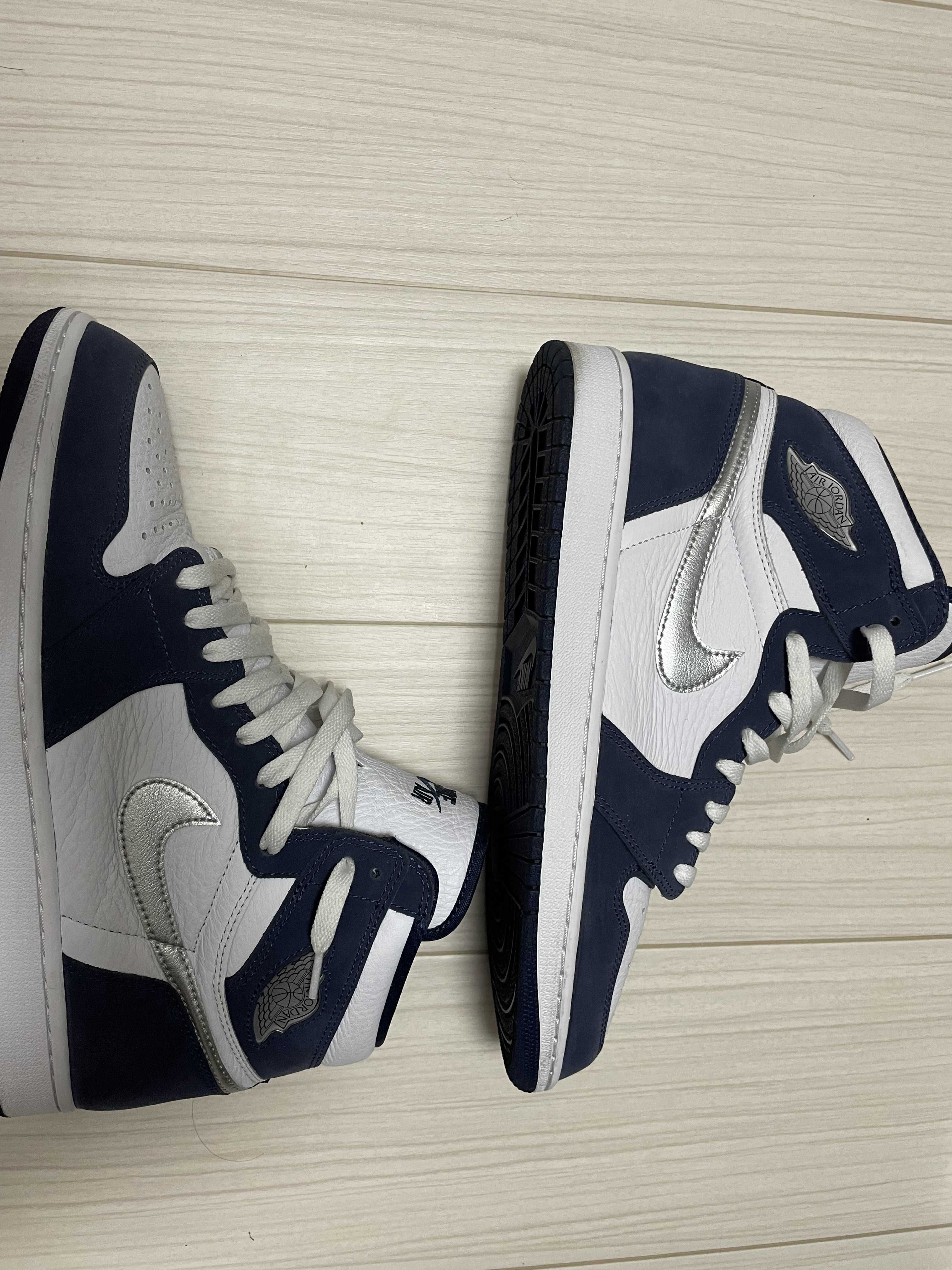 Nike Air Jordan 1 High OG CO.JP "White/Midnight Navy" (2020)(ブリーフケースなし)