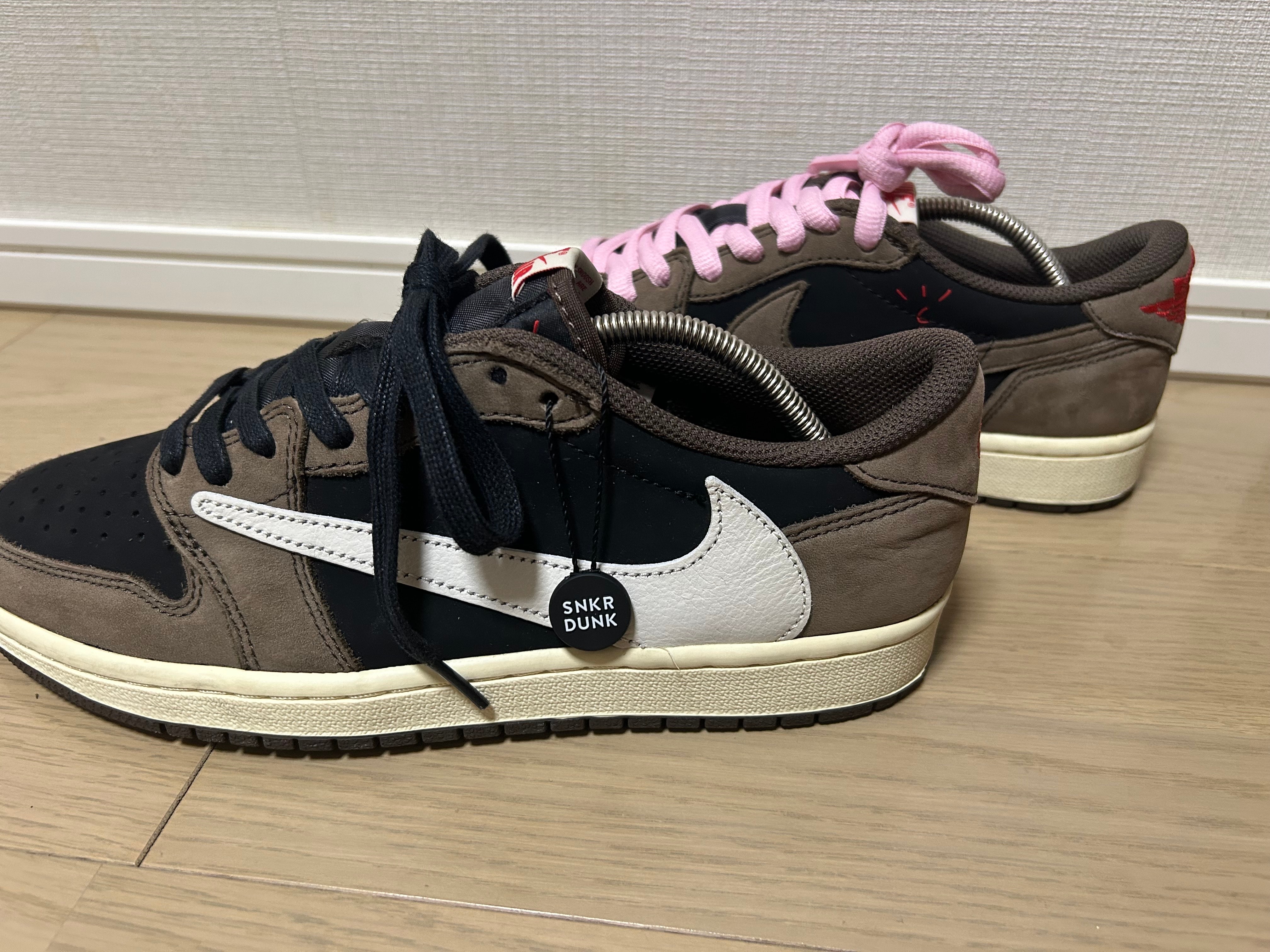 Travis Scott × Nike Air Jordan 1 Low OG SP-T  "Black/Dark Mocha"
