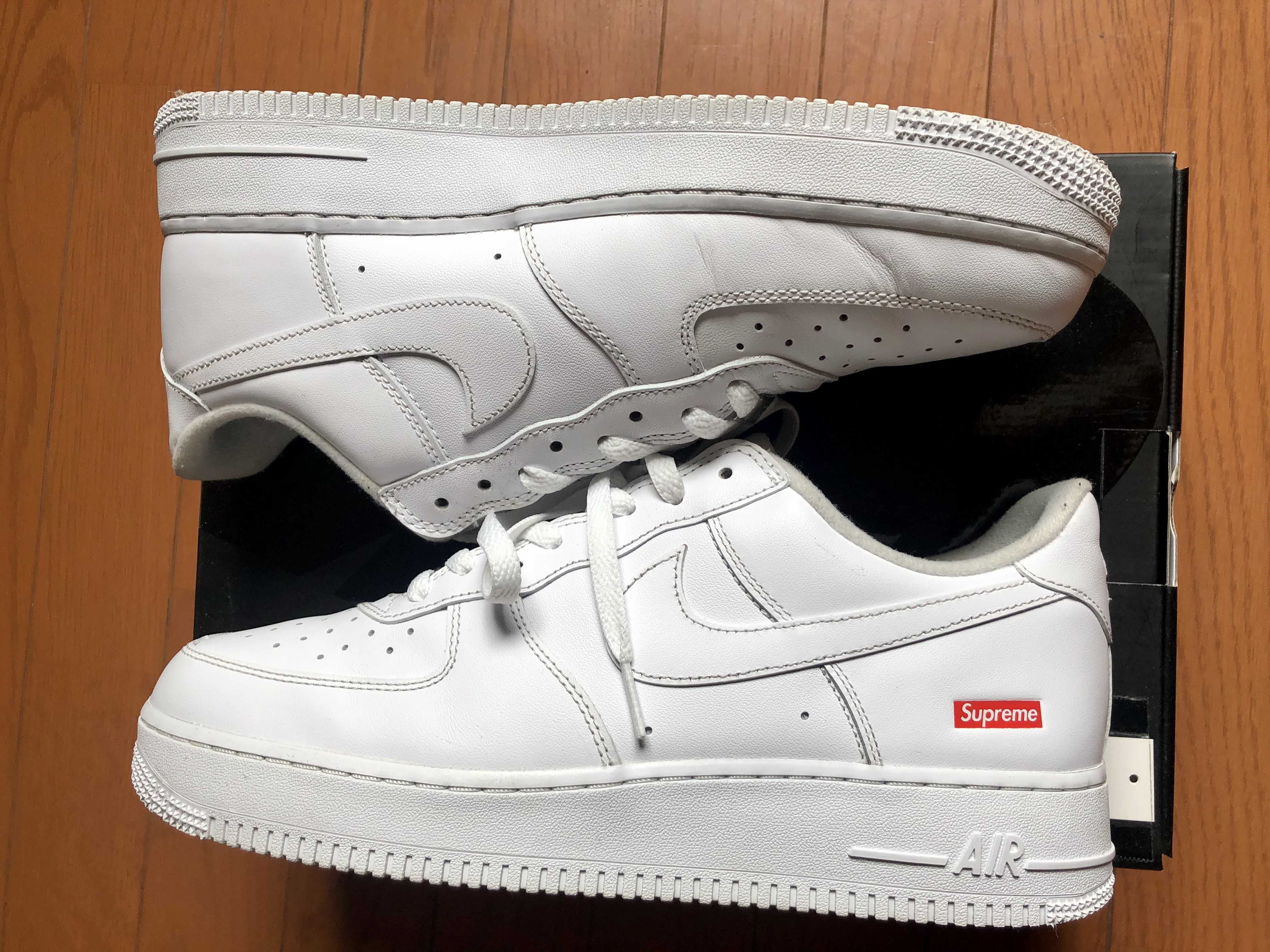 Supreme × Nike Air Force 1 Low "White"