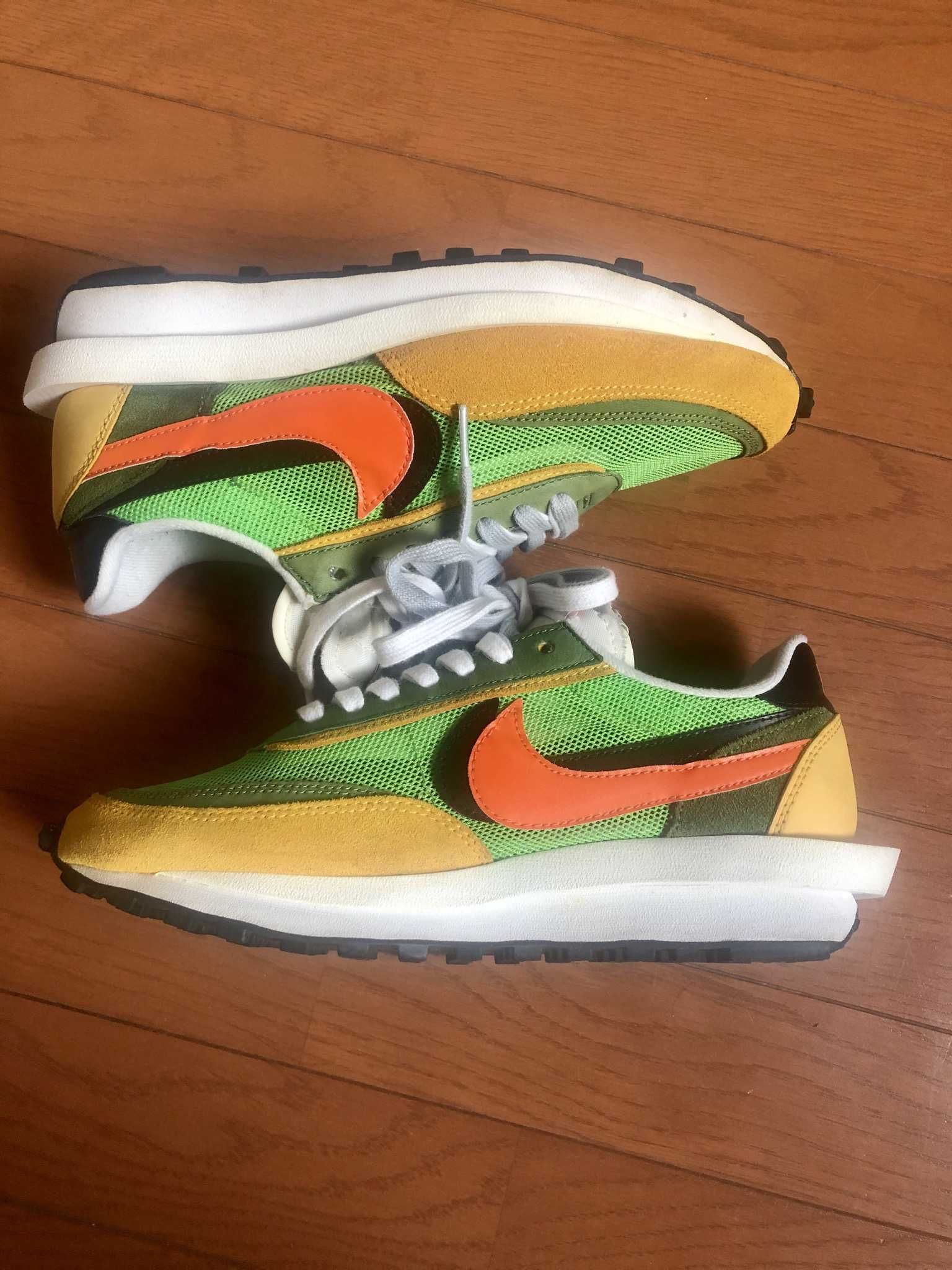 sacai × Nike LDV Waffle "Green"
