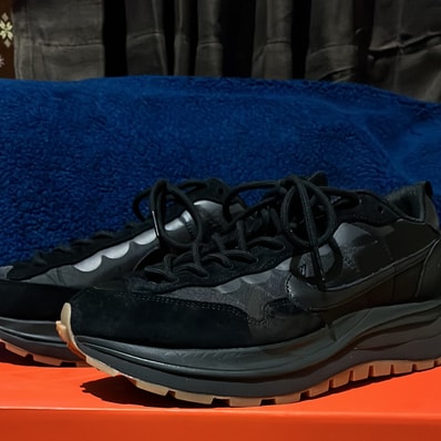 sacai × Nike Vapor Waffle "Black Gum"