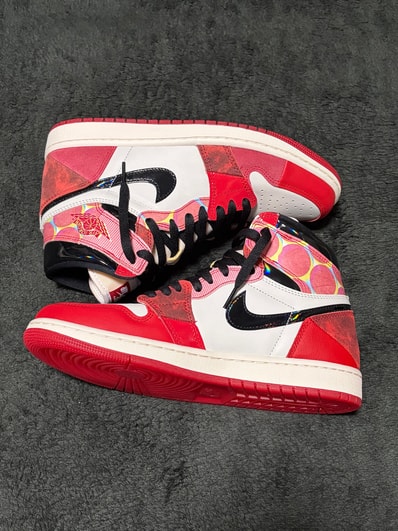 Spider-Man × Nike Air Jordan 1 Retro High OG SP "Spider-Man: Across the Spider-Verse/University Red"