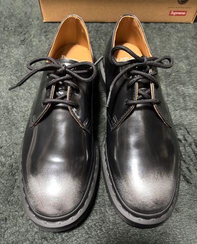 Supreme × Dr.Martens 1461 3 Eye Shoe "Black"