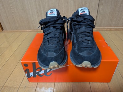 sacai × Nike VaporWaffle "Black Gum"