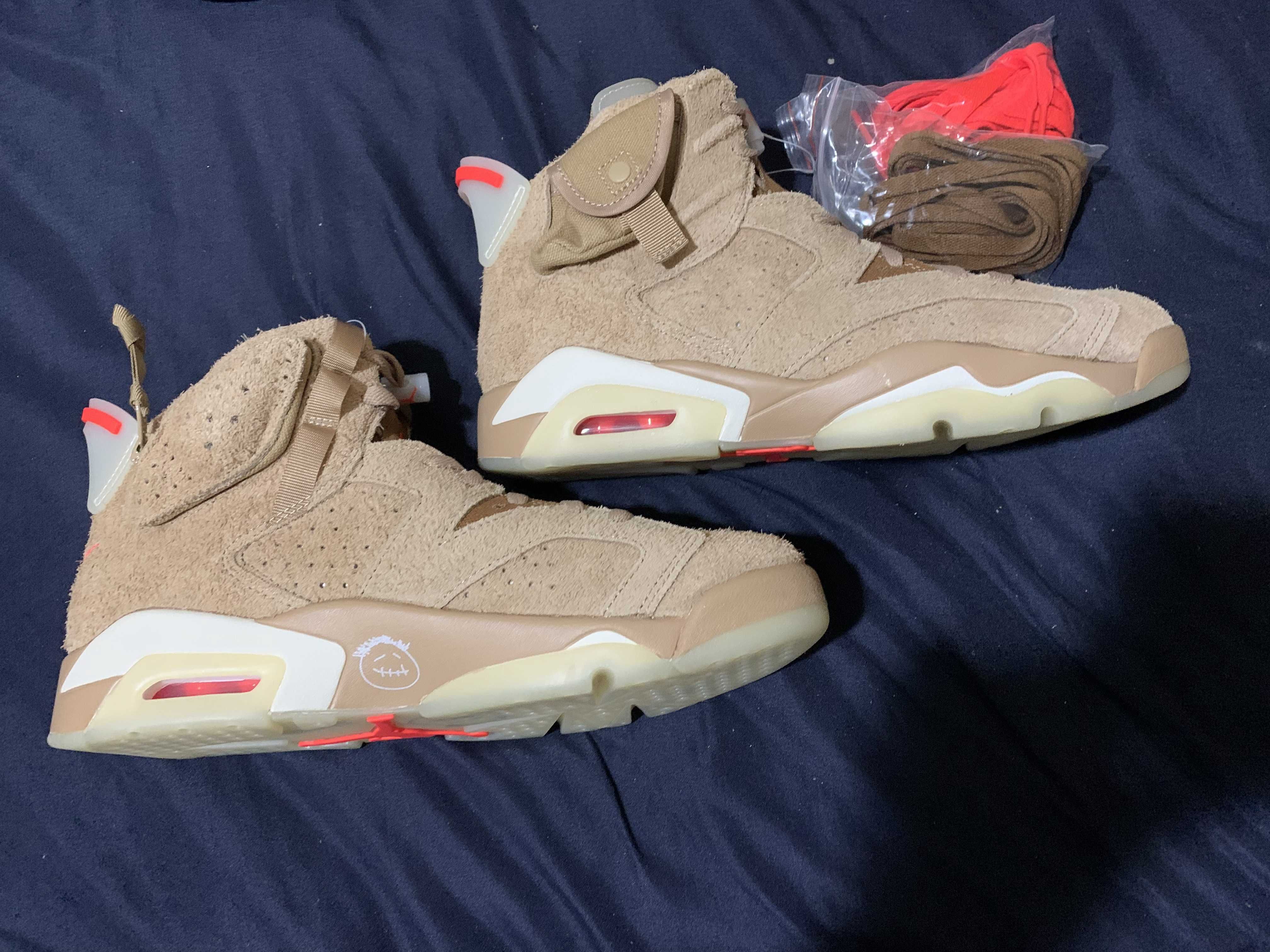 Travis Scott × Nike Air Jordan 6 "British Khaki"