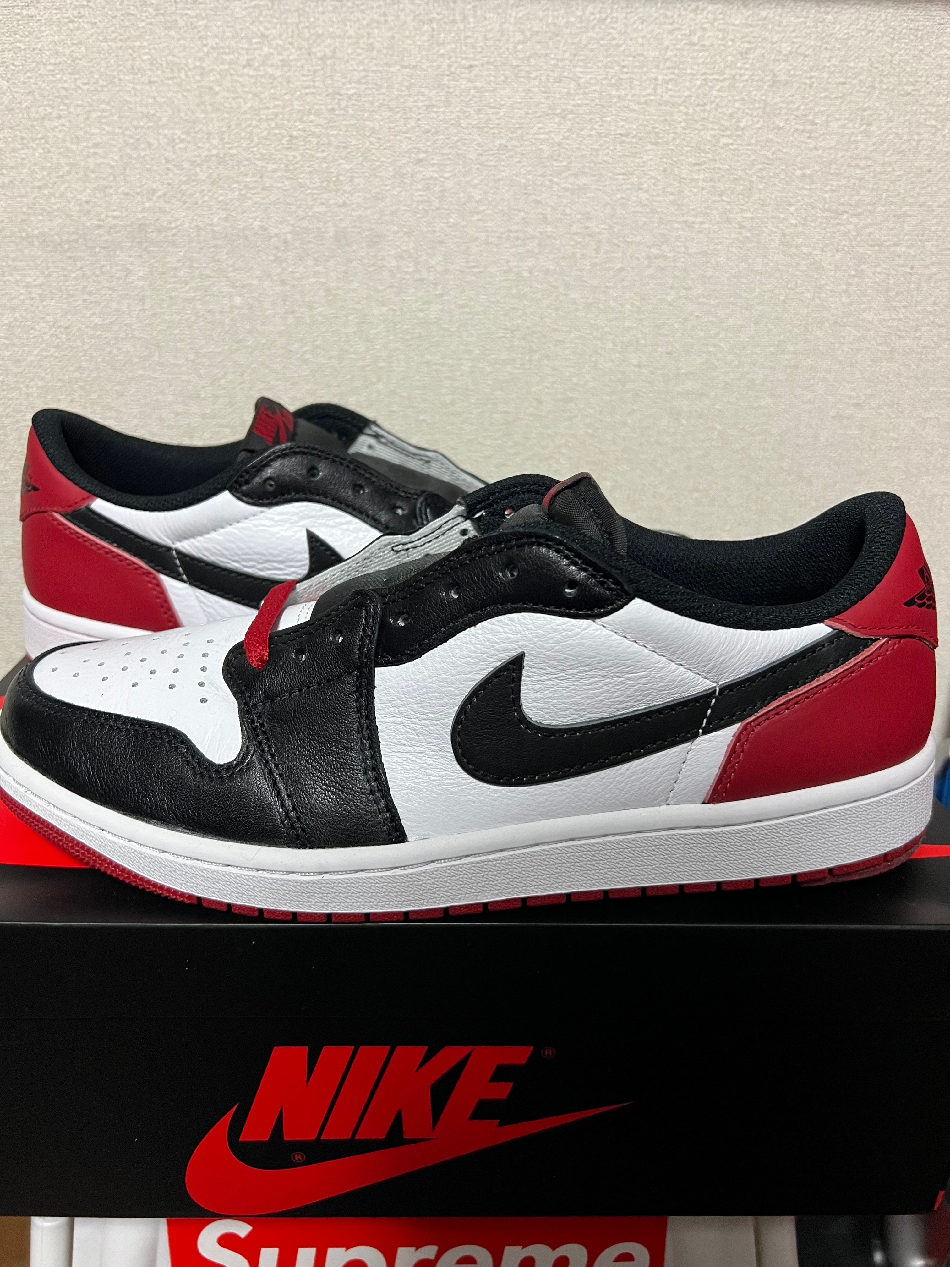 Nike Air Jordan 1 Retro Low OG "Black Toe"
