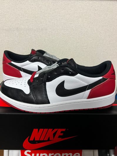 Nike Air Jordan 1 Retro Low OG "Black Toe"