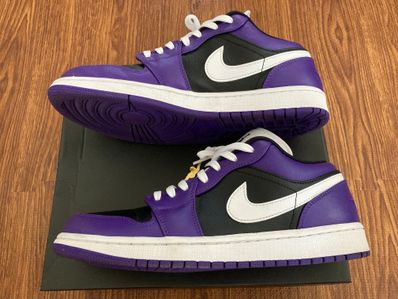 Nike Air Jordan 1 Low "Court Purple/White/Black"