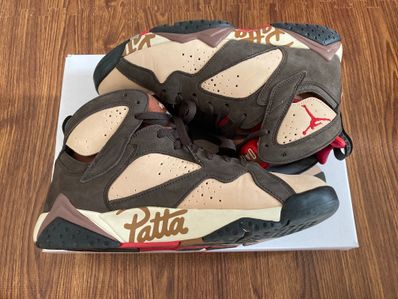 Patta × Nike Air Jordan 7 OG "Brown"