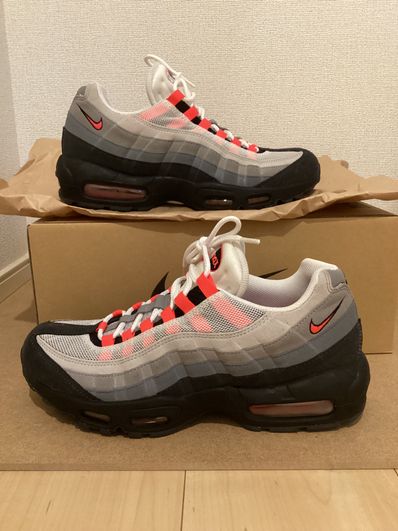 Nike Air Max 95 "White/Solar Red"