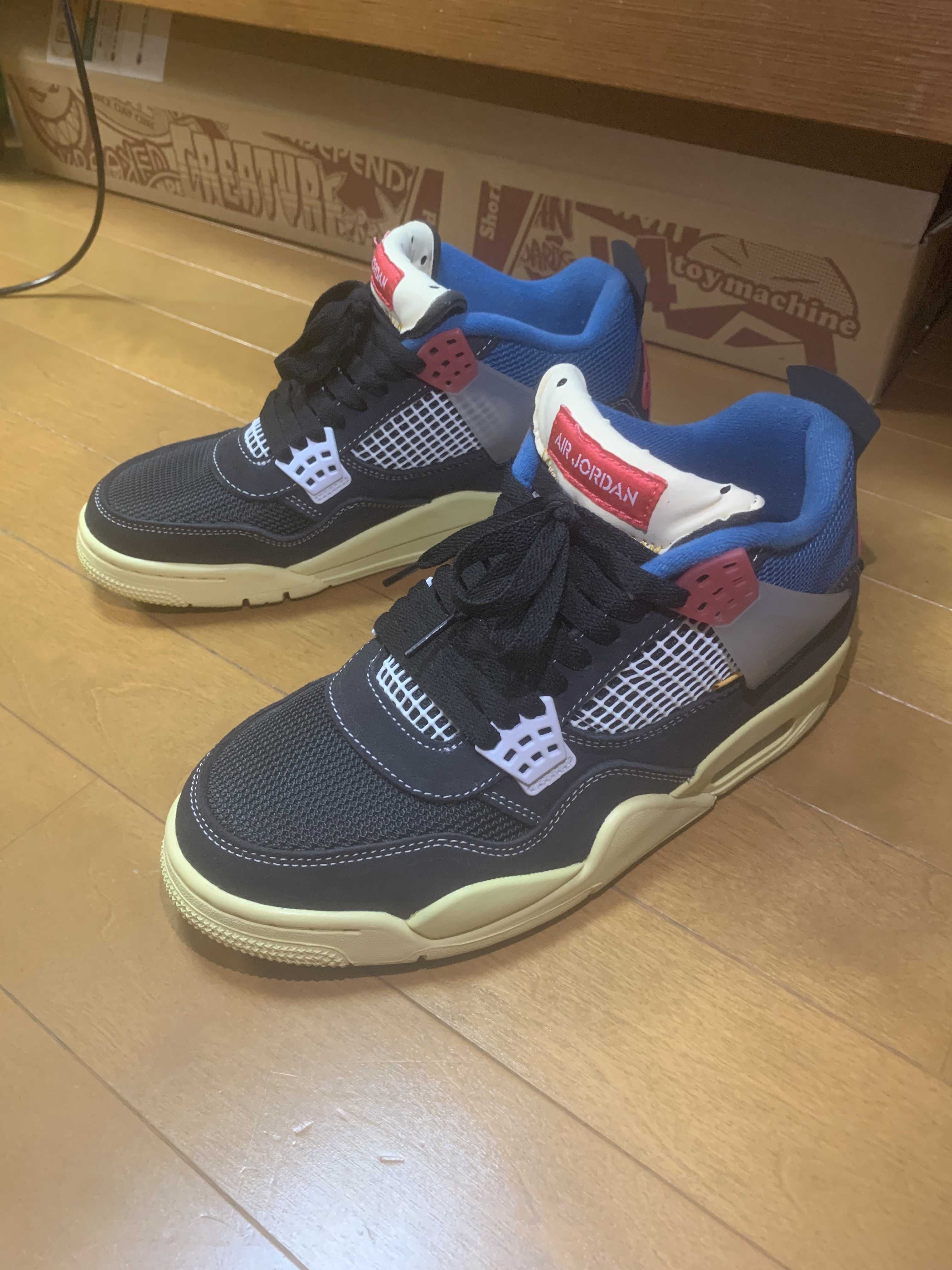 UNION × NIKE AIR JORDAN 4 "OFF NOIR"