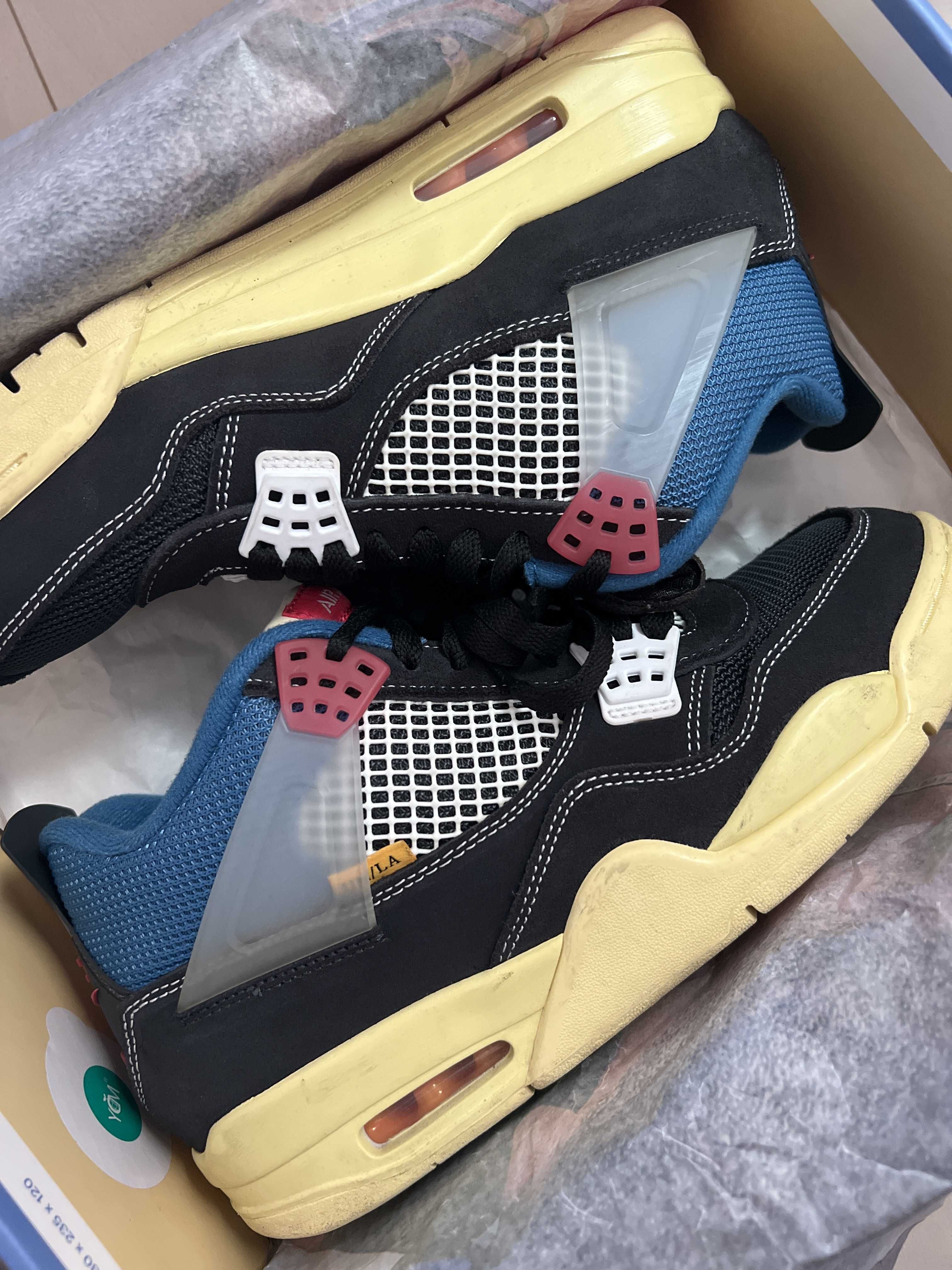 UNION × NIKE AIR JORDAN 4 "OFF NOIR"