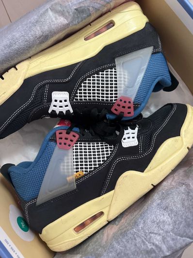 UNION × NIKE AIR JORDAN 4 "OFF NOIR"