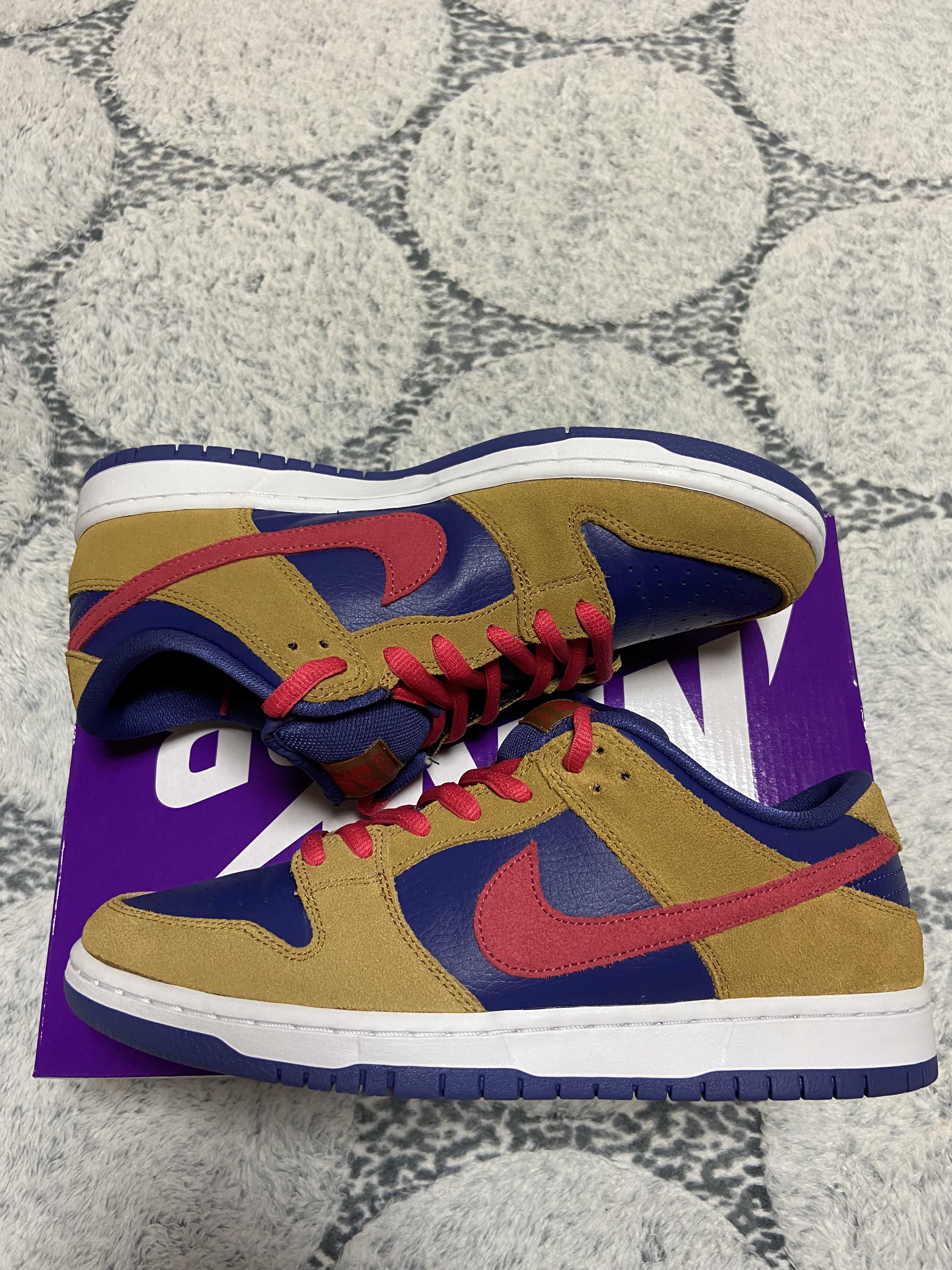 Nike SB Dunk Low Pro "Wheat and Purple"