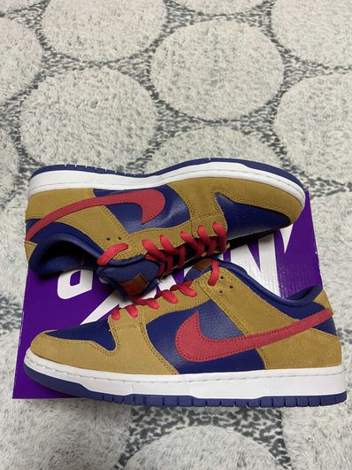 Nike SB Dunk Low Pro "Wheat and Purple"