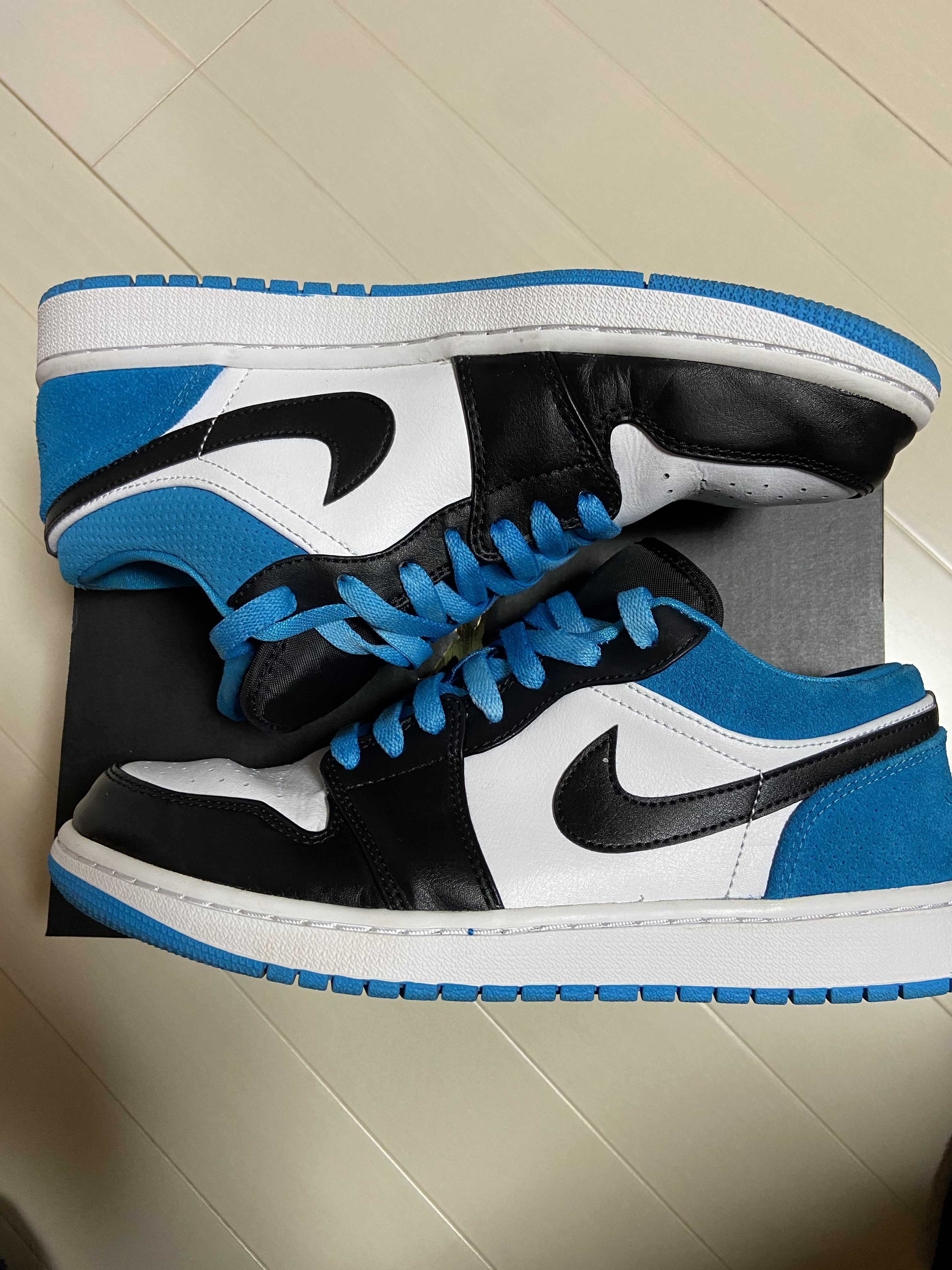 Nike Air Jordan 1 Low SE "Black/Laser Blue/White"