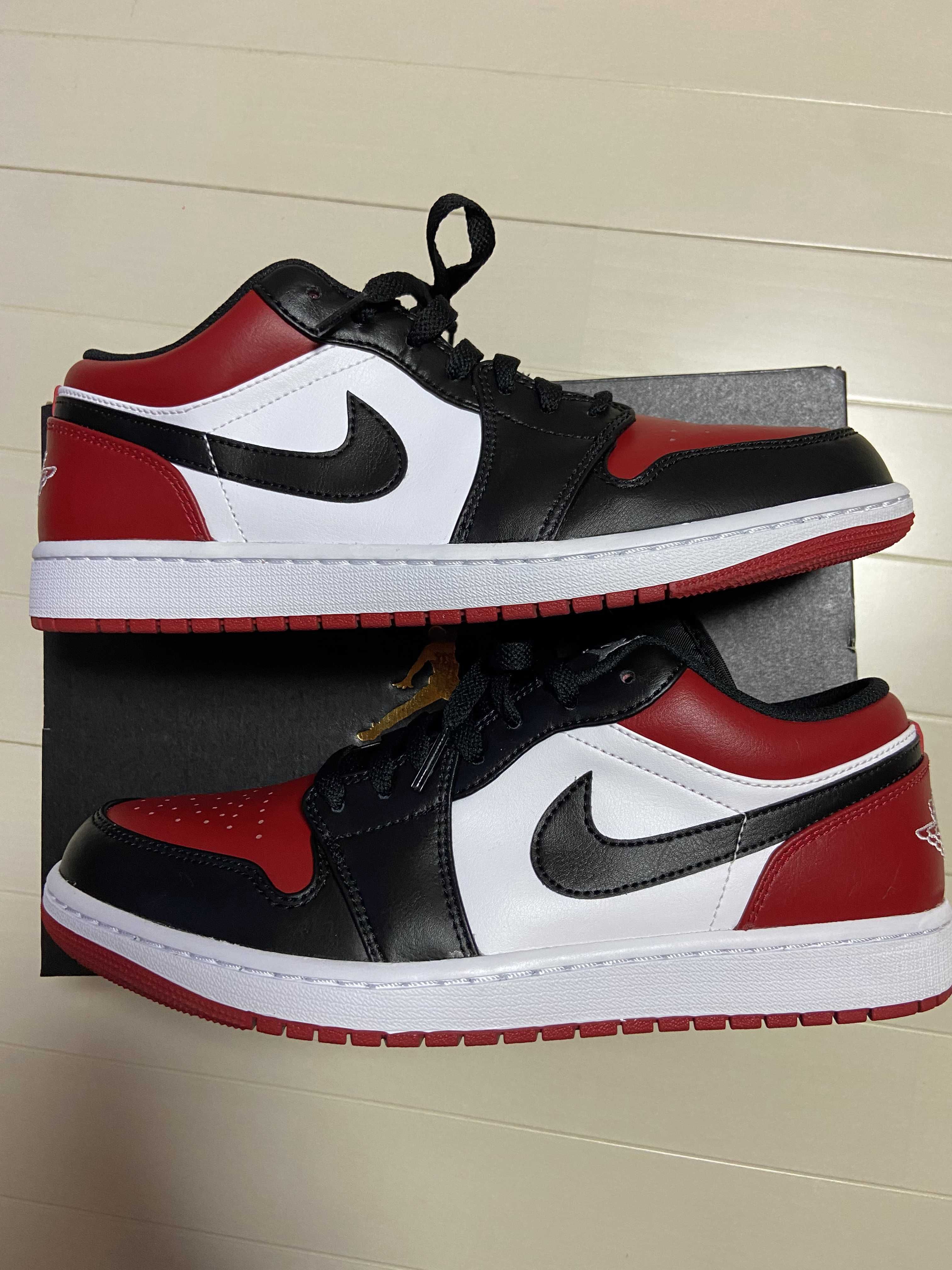 Nike Air Jordan 1 Low "Bred Toe"