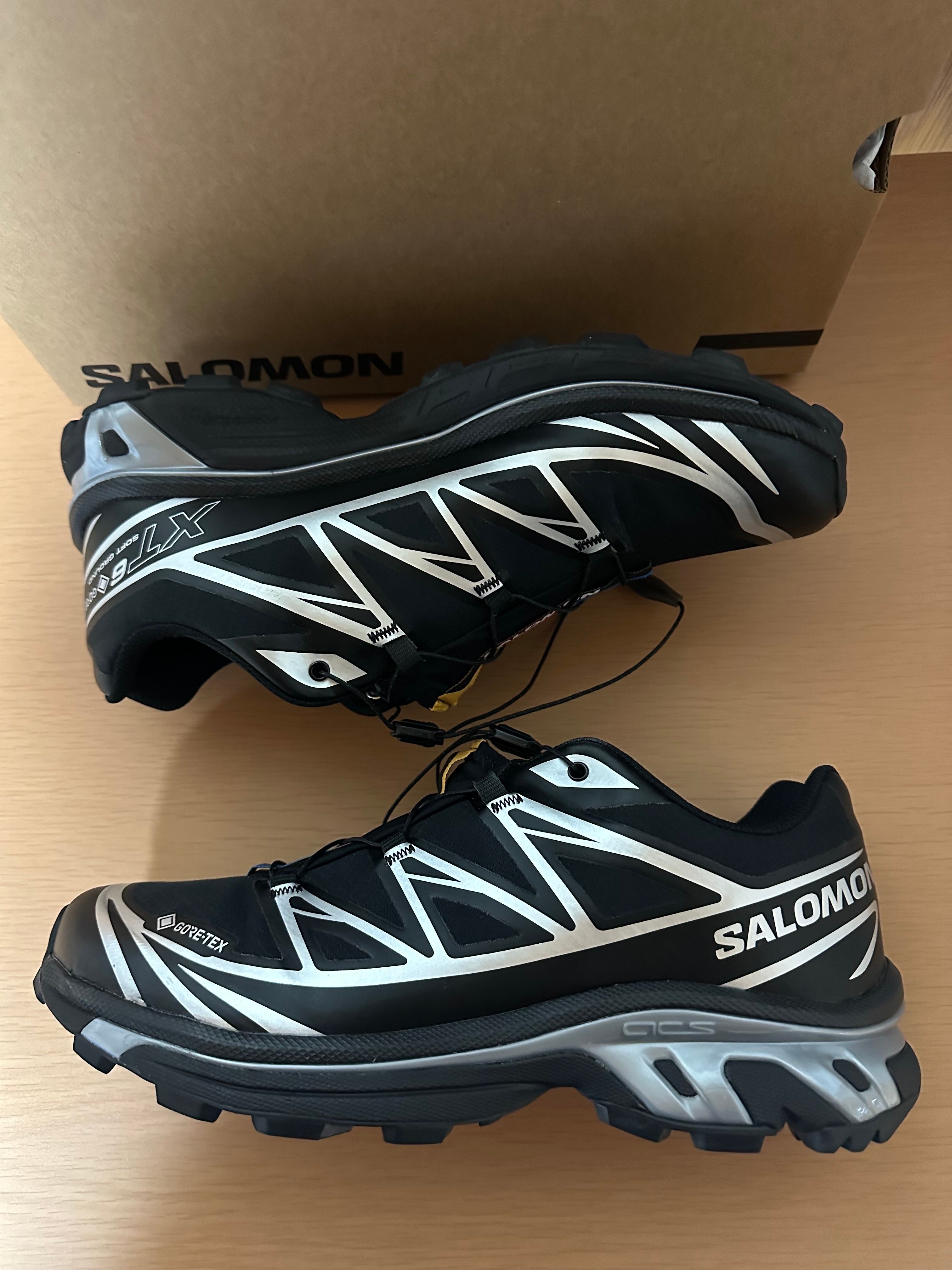 Salomon XT-6 GORE-TEX "Black/Footwear Silver"