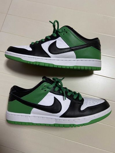 Nike SB Dunk Low Pro "Black and Classic Green"