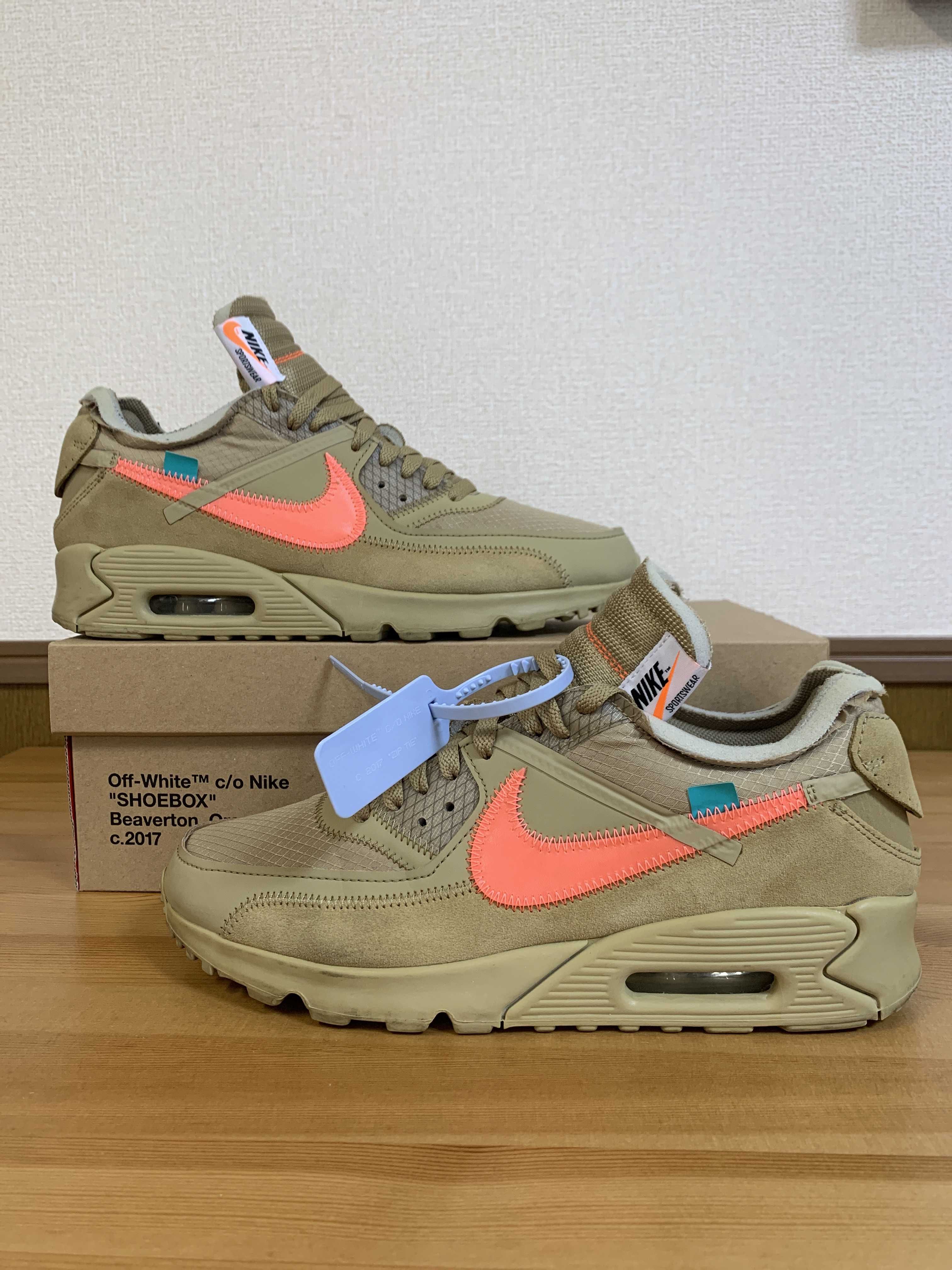 Off-White × Nike Air Max 90 "Desert Ore"