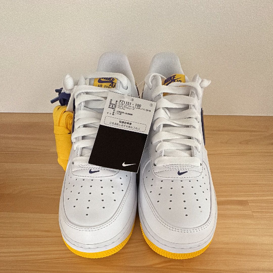Kobe Bryant × Nike Air Force 1 Low Retro QS "Varsity Maize and Varsity Purple"