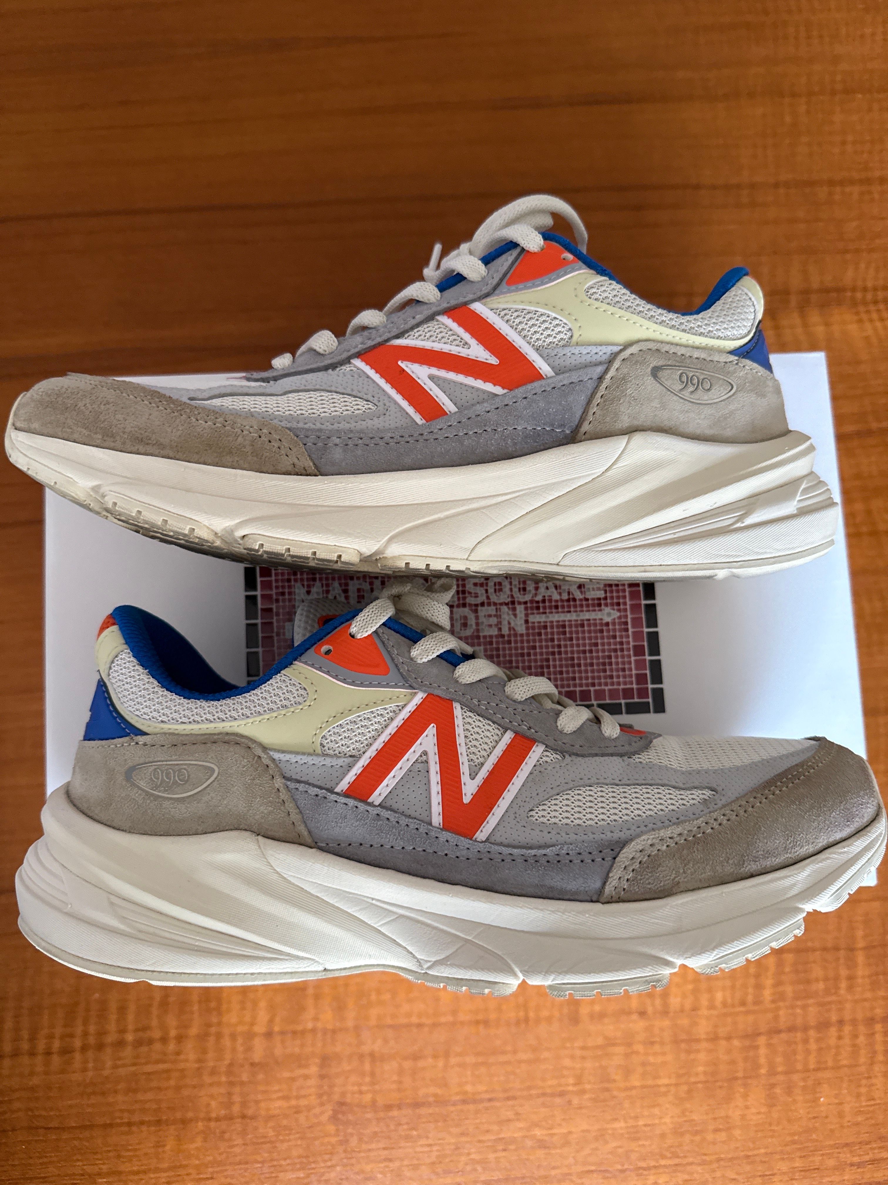 KITH × New Balance 990V6 Madison Square Garden "Sanddrift"