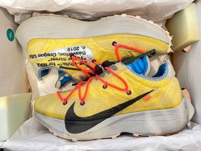 Off-White × Nike Women's Vapor Street "Tour Yellow"