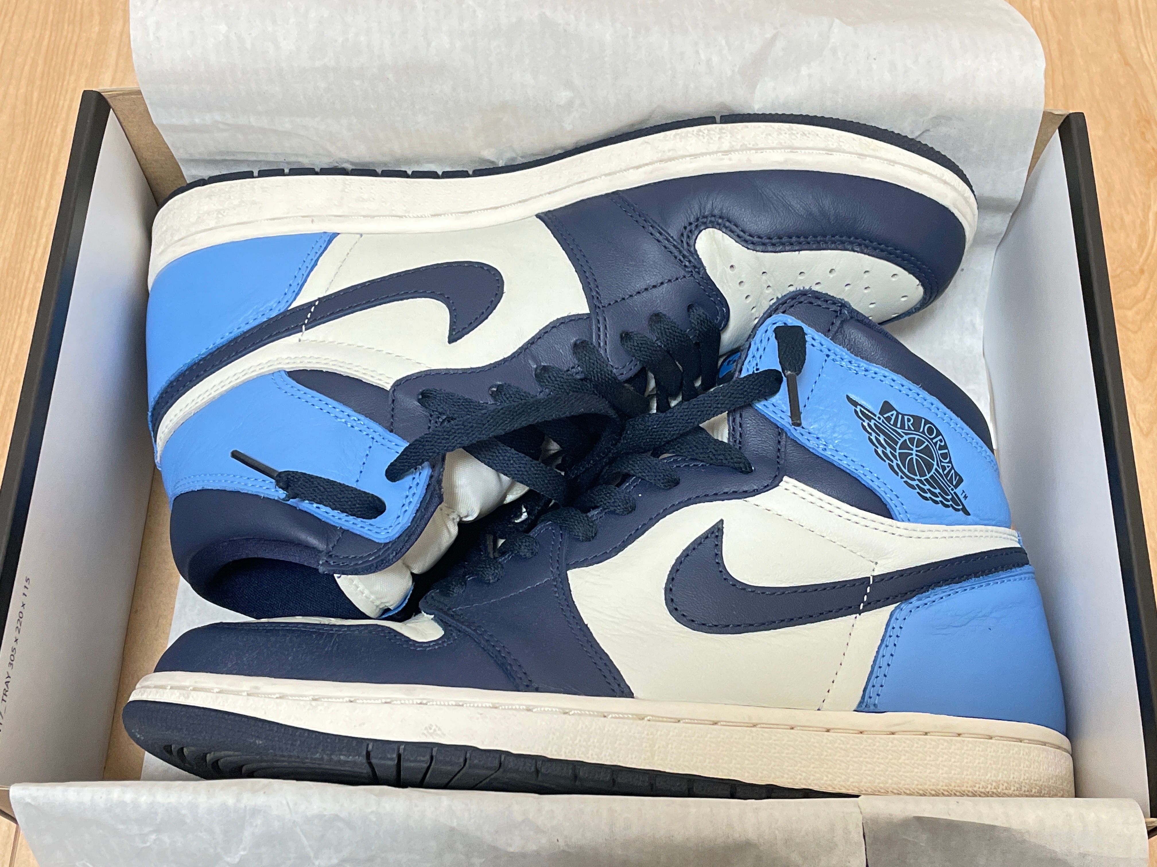 Nike Air Jordan 1 Retro High OG "Obsidian/University Blue"