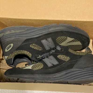 Stone Island × New Balance 991V2 "Black"