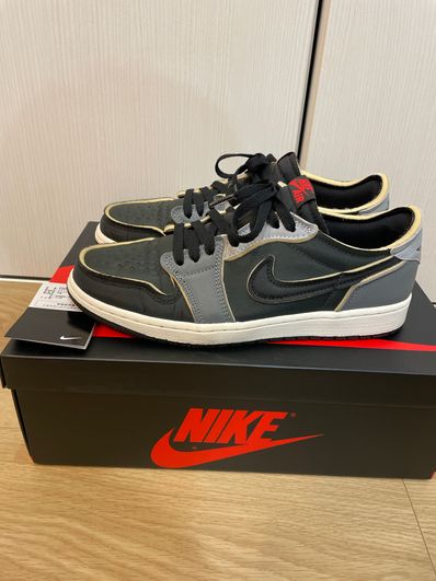 Nike Air Jordan 1 Low OG EX "Black and Smoke Grey"