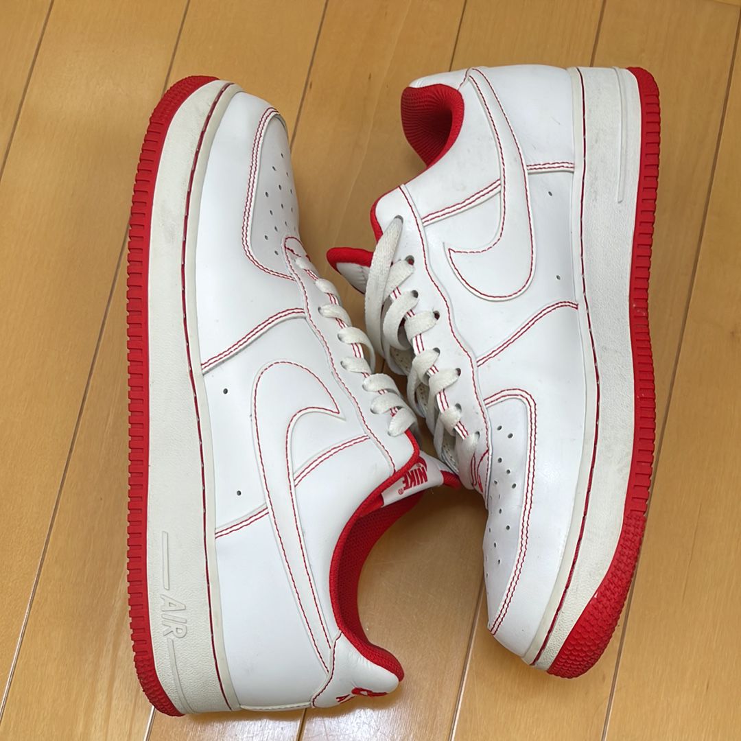 Nike Air Force 1 Low '07 Stitch "Radiant Red"