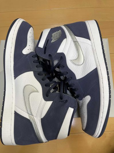 Nike Air Jordan 1 High OG CO.JP "White/Midnight Navy" (2020)(ブリーフケースなし)