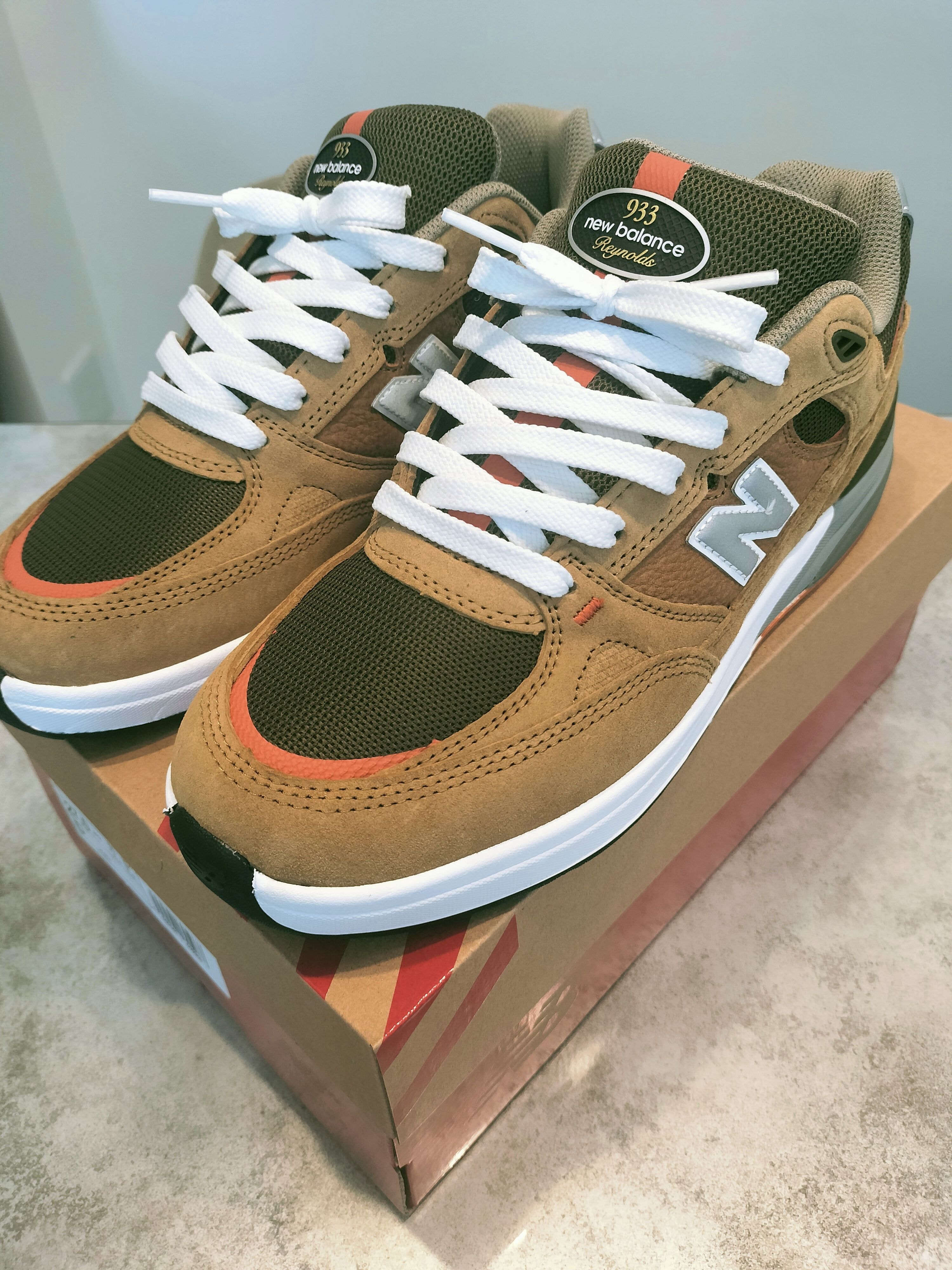 Andrew Reynolds × New Balance Numeric 933 "Wheat"